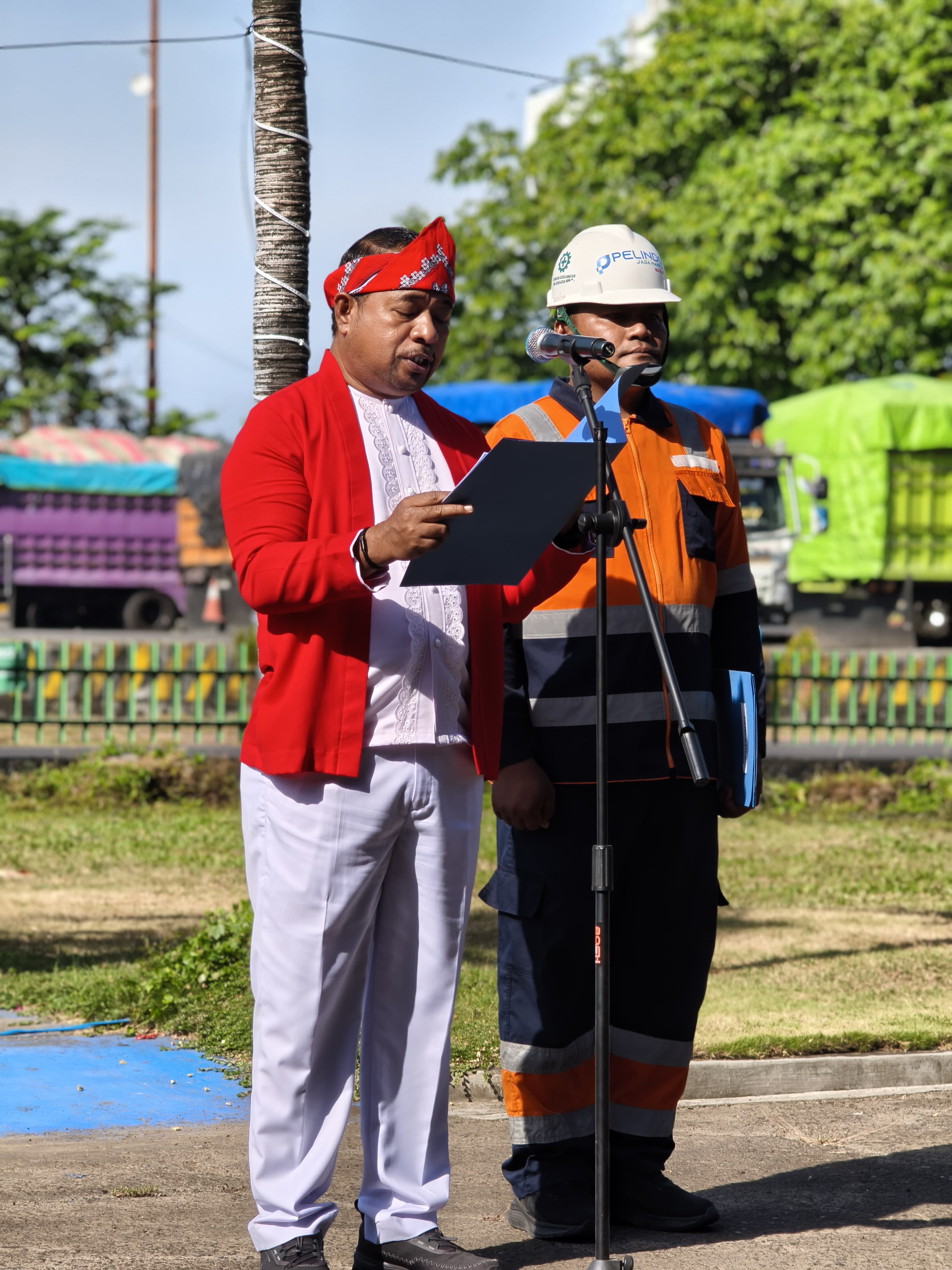 HUT RI ke-81 di Lapangan Kantor Pelindo Bitung, Sulut
